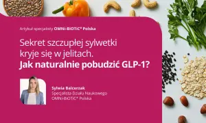Jak naturalnie pobudzić GLP-1? Artykuł o tym, co to jest GLP-1 i jak wpływa na sylwetkę. Zdjęcie przedstawia składniki zdrowe dla jelit.