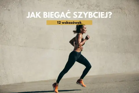 Kobieta biegnie, by dowiedzieć się, jak biegać szybciej. 12 wskazówek dla biegaczy.